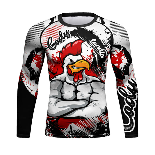 Big Chicken compression Long sleeve Rashguard