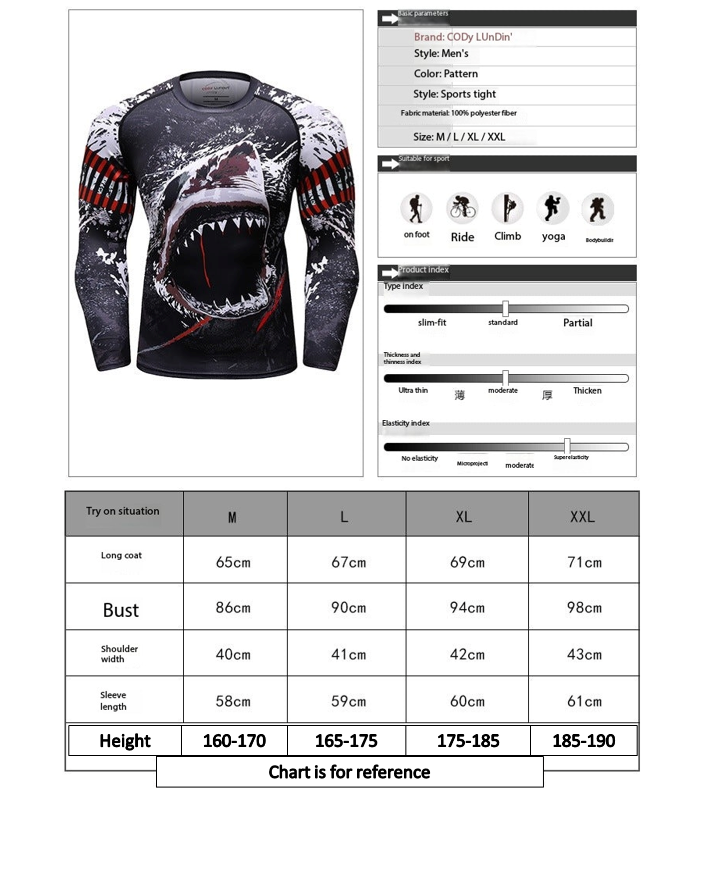 Friendly Panda BJJ Compression Long sleeve Rashguard